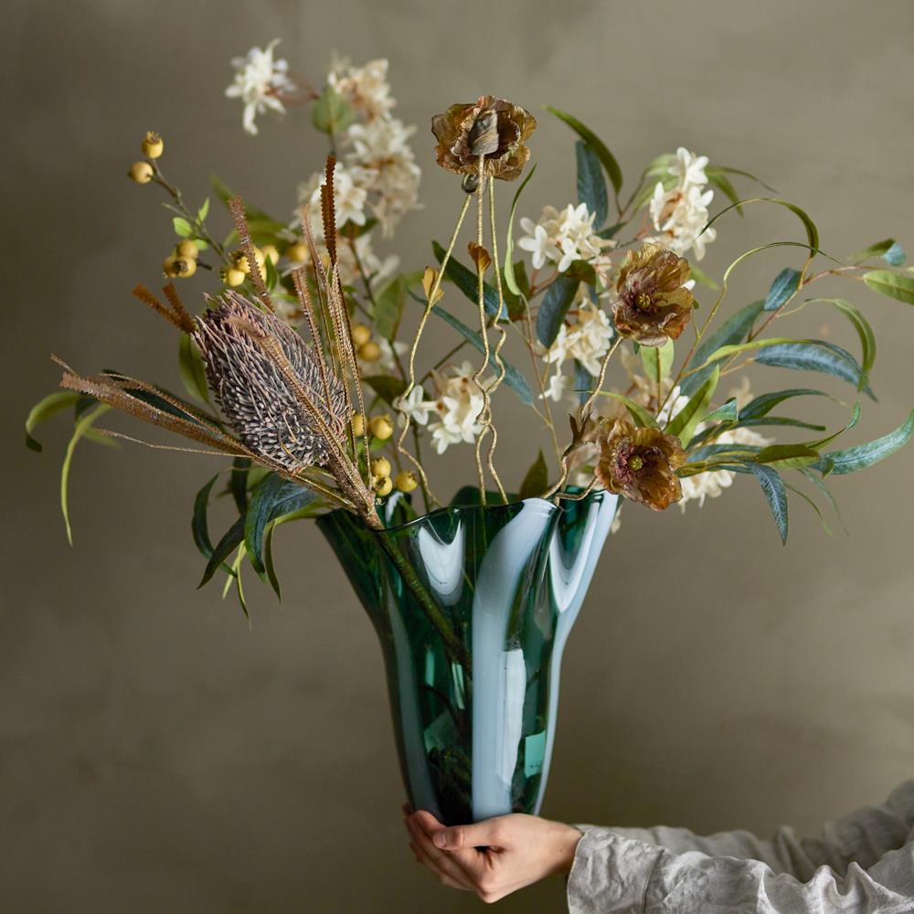 Bloomingville Myrtle Kunstblume Stiel Weiß 74 cm