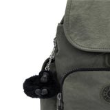 Kipling CITY PACK MINI, Extra kleiner Rucksack, Green Moss (grün), 9L, Kompakt & Stylisch