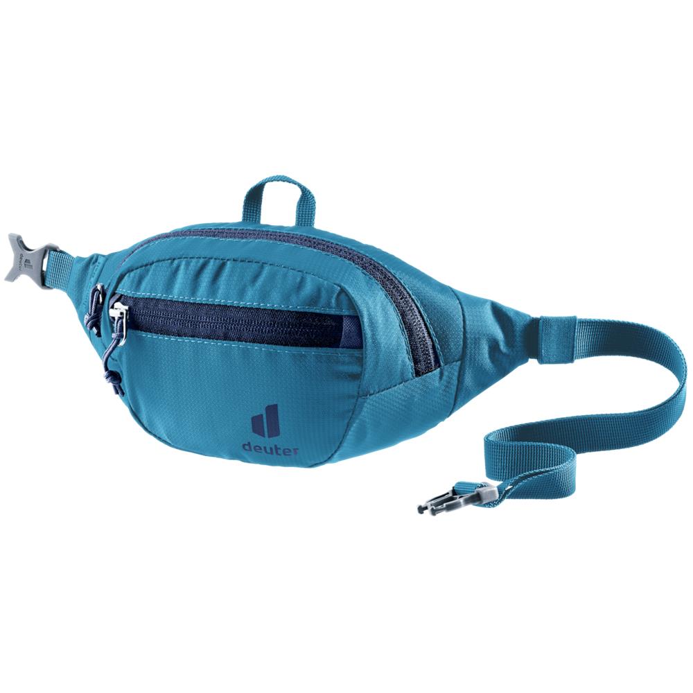 deuter Junior Belt, Bauchtasche, wave (blau), 1L, Hüfttasche, Gürteltasche für Kinder