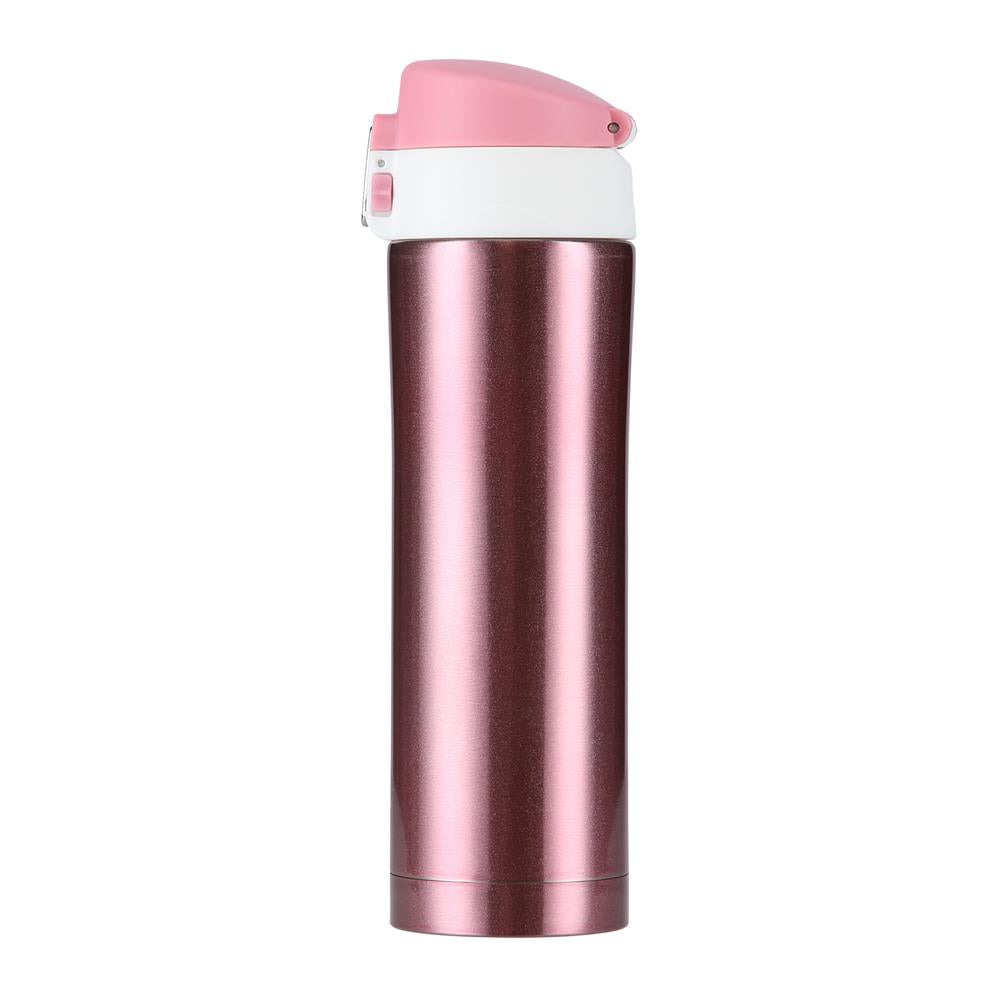 NILS Thermobecher 500 ml Edelstahl Rosa Isolierbecher auslaufsicher