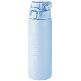 LocknLock Edelstahl-Trinkflasche 720 ml mit One-Touch & Tragegriff, Blau