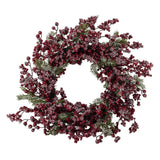 Bloomingville Winter Berry Kranz Rot Kunstkranz Weihnachtskranz D 51 cm