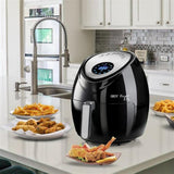 Ariete Airy Fryer XXL, Schwarz, Heißluftfritteuse 7L, Touchscreen, 1800W