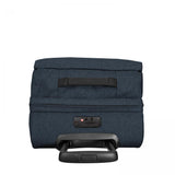 Eastpak TRANVERZ S, Kleiner Reisetrolley, Triple Denim (blau), 42L, Rollkoffer mit 2 Rädern und TSA-Schloss