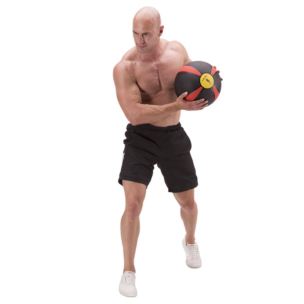 Medizinball 4 kg Trainingsball für Kraft Koordination Fitness | HMS NK4