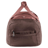 deuter Duffel 70, Reisetasche, caspia-raisin (braun), mit Seitentasche und Netzinnentasche