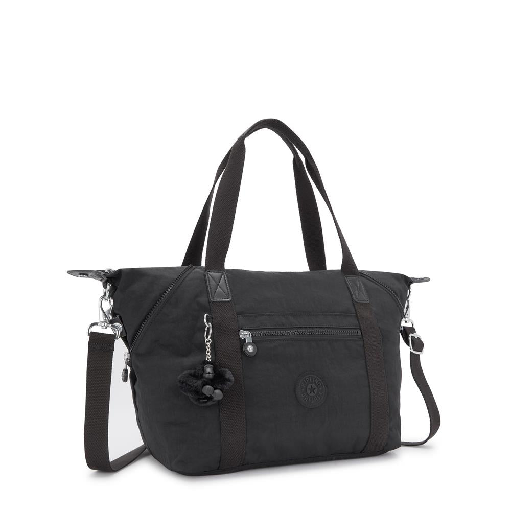 Kipling ART, Handtasche, Black Noir (schwarz), Tasche mit abnehmbaren Trägern & viel Stauraum