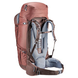 deuter Voyager 60+10 SL, Reiserucksack, caspia-raisin (rot), 60L