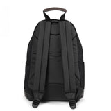 Eastpak WYOMING, Rucksack, Black (schwarz), 24L, mit Leder-Unterseite