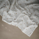 Mushie Musselin-Baby-Wickeldecke, Sparrow, Pucktuch aus 100% Bio-Baumwolle