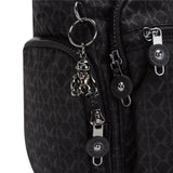 Kipling GABBIE Mittelgroße crossbody Tasche mit verstellbarem Schulterriemen Signature Emb