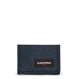 Eastpak CREW SINGLE, Geldbörse, Triple Denim (blau), Dreifach faltbares Portemonnaie