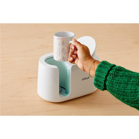 Cricut Tassen aus Keramik in Weiß Blank im 6er Set 440ml, Rohling für Mug Press