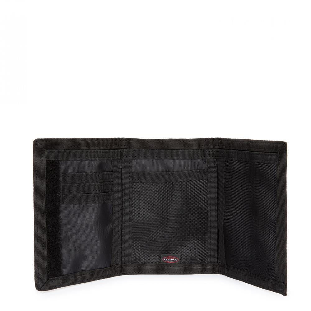 Eastpak CREW SINGLE, Geldbörse, Tarp Black (schwarz), Dreifach faltbares Portemonnaie