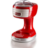 Ariete Party Time Ice Crusher, Rot, Eiscrusher für Cocktails & Slush, Retro-Design, 50er Jahre-Stil