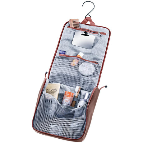deuter Wash Center II, Kulturbeutel, caspia-raisin (rot), 5L, Kulturtasche, Waschtasche