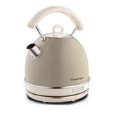 Ariete Vintage Wasserkocher, Beige, 1,7L, Edelstahlgehäuse, 2000W, Elegantes Retro-Design