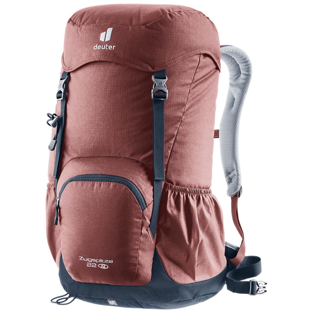 deuter Zugspitze 22 SL, Wanderrucksack, caspia-ink (rot), 22L