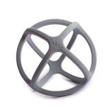 Mushie Beißring Ball, Dove Gray, aus Silikon, BPA-frei
