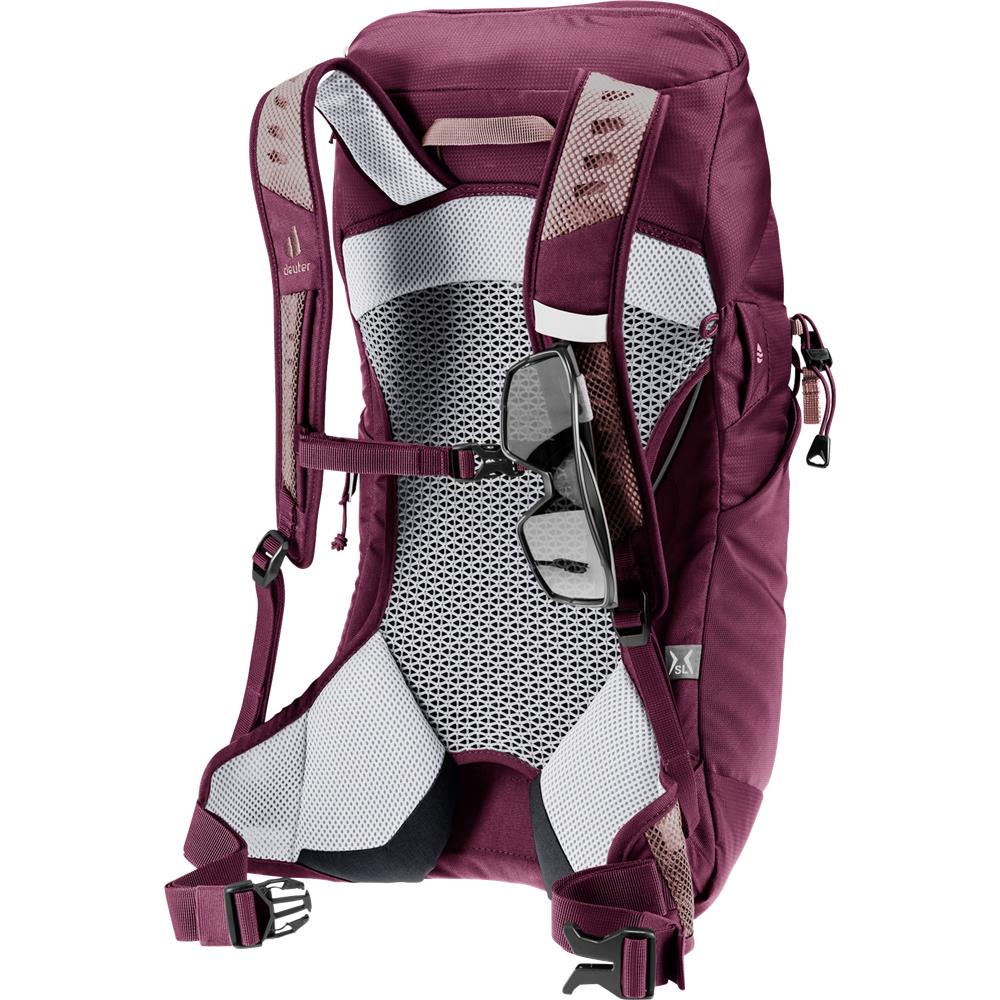 deuter AC Lite 14 SL, Wanderrucksack, ashrose-cassis (braun), 14L