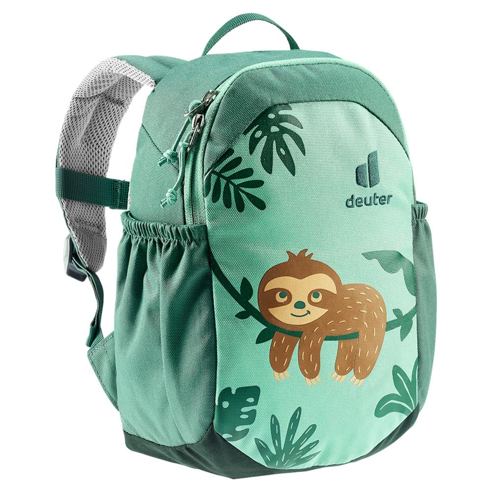 Deuter Pico, Kinderrucksack, Affe (grün), Kindergartenrucksack für Kinder ab 2 Jahre