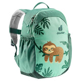Deuter Pico, Kinderrucksack, Affe (grün), Kindergartenrucksack für Kinder ab 2 Jahre