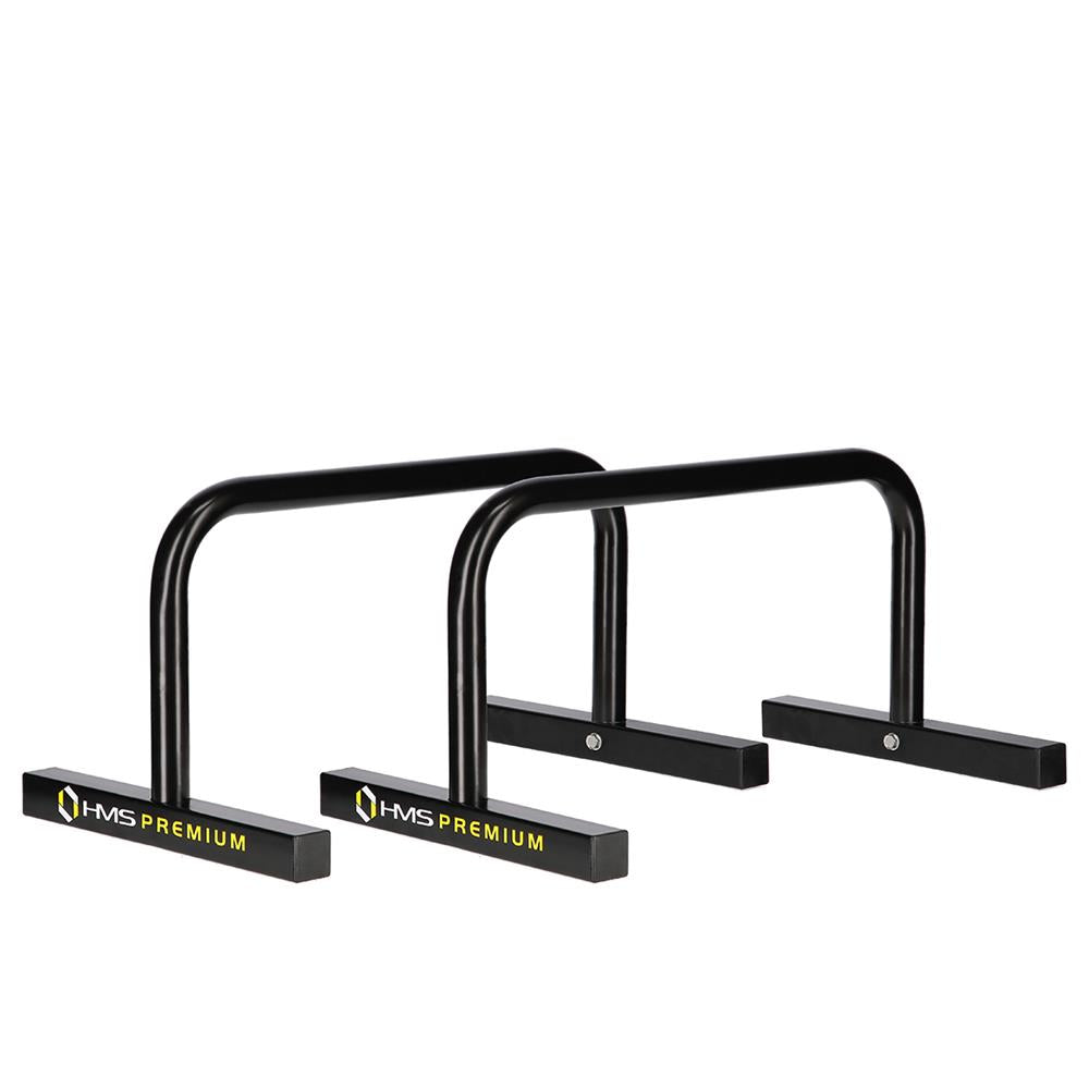 HMS Premium PW10 Parallettes Stahl Barren für Eigengewichtstraining Crosstraining
