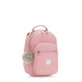 Kipling SEOUL S, Kleiner Rucksack, Bridal Rose (rosa), 14L, mit 11-Zoll-Tabletfach