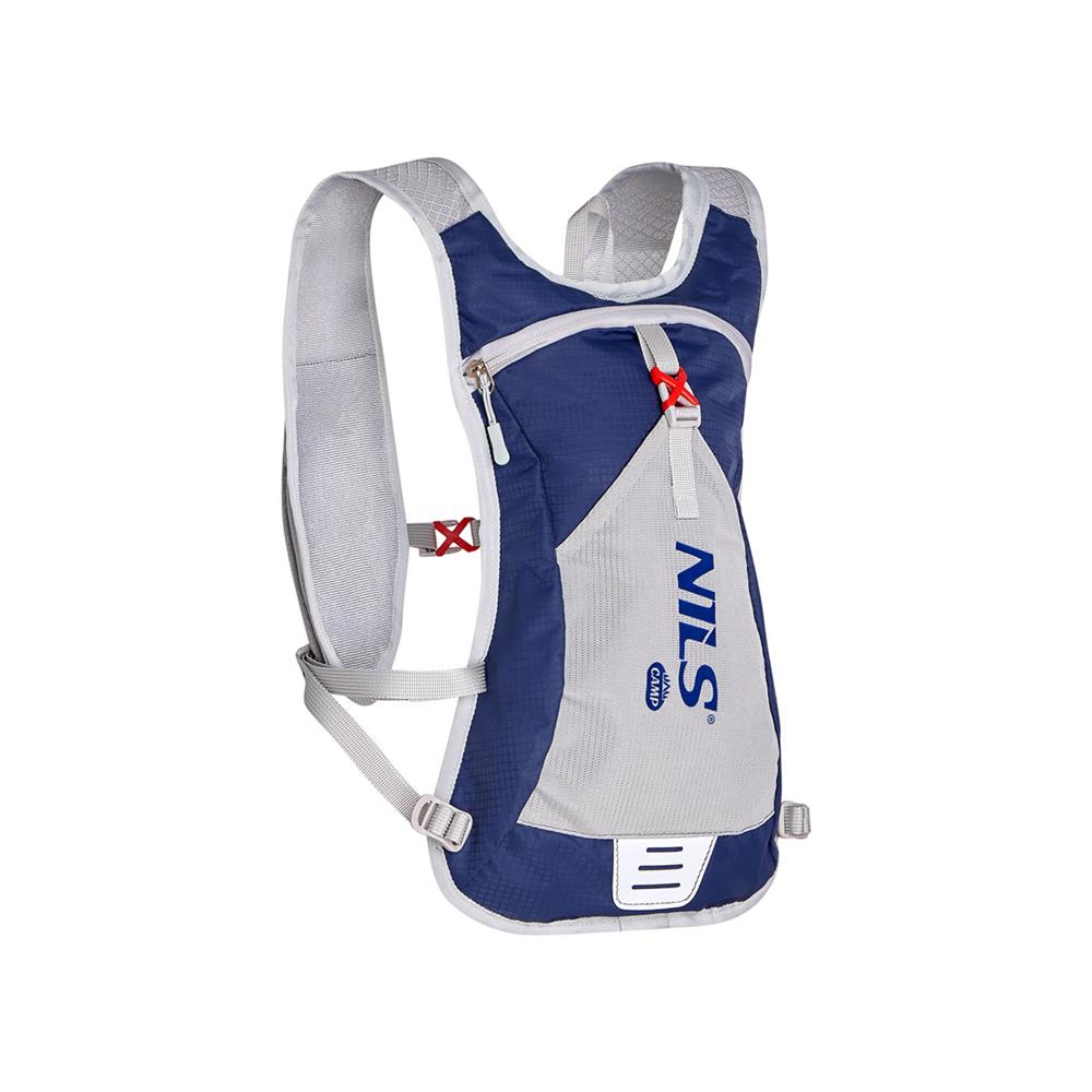 NILS CAMP Laufrucksack Tripper 10L Blau - Outdoor Rucksack Joggen Wandern Fahrrad