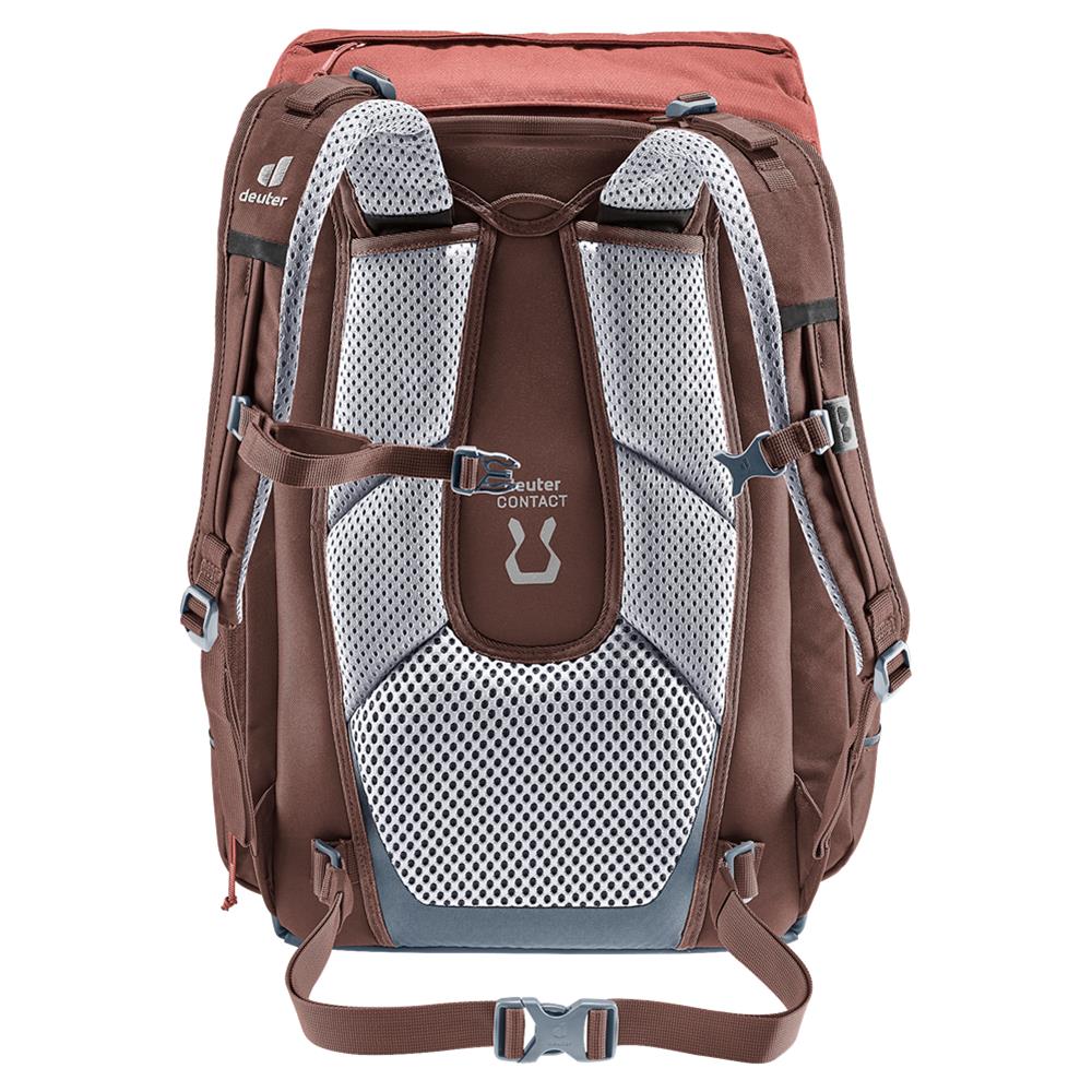 deuter Scula, Schulrucksack, raisin-caspia (braun), 30L, Schulranzen