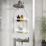 Umbra Flex Duschablage, Duschregal ohne Bohren, Duschcaddy, Duschdiener, in Weiß