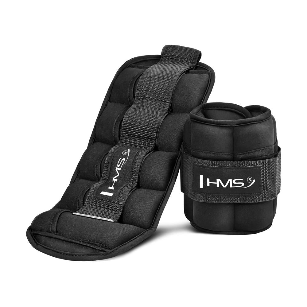 Gewichtsmanschetten 2x0,5 kg verstellbar für Hand- und Fußgelenke | HMS ONK01