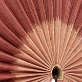 Bloomingville Jaime Wanddekoration Rose Bambus Fächer Wanddeko 75 cm