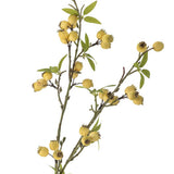 Bloomingville Hawthorn Kunstblume Zweig Gelb Polyethylen 84 cm