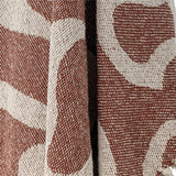 Bloomingville Salobre Decke Braun Baumwolle Wohndecke 160x130cm