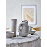 Bloomingville Taupe Tasse in Grau 550ml aus Steingut im dänischen Design