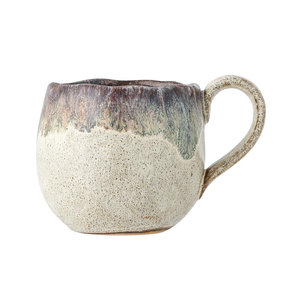 Bloomingville Estella Tasse Braun 350 ml – Steingut, rustikal & spülmaschinengeeignet