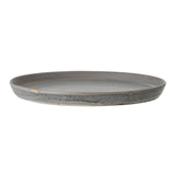 Bloomingville Kendra Teller in Grau 20cm aus Keramik Wabi-Sabi Look im nordisch dänischen Design