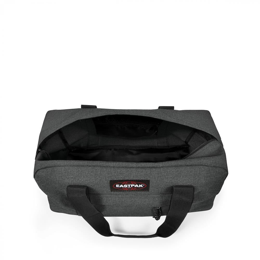 Eastpak COMPACT +, Kleine Reisetasche, Black Denim (grau), 24L