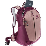 deuter AC Lite 15 SL, Wanderrucksack, ashrose-cassis (braun), 15L