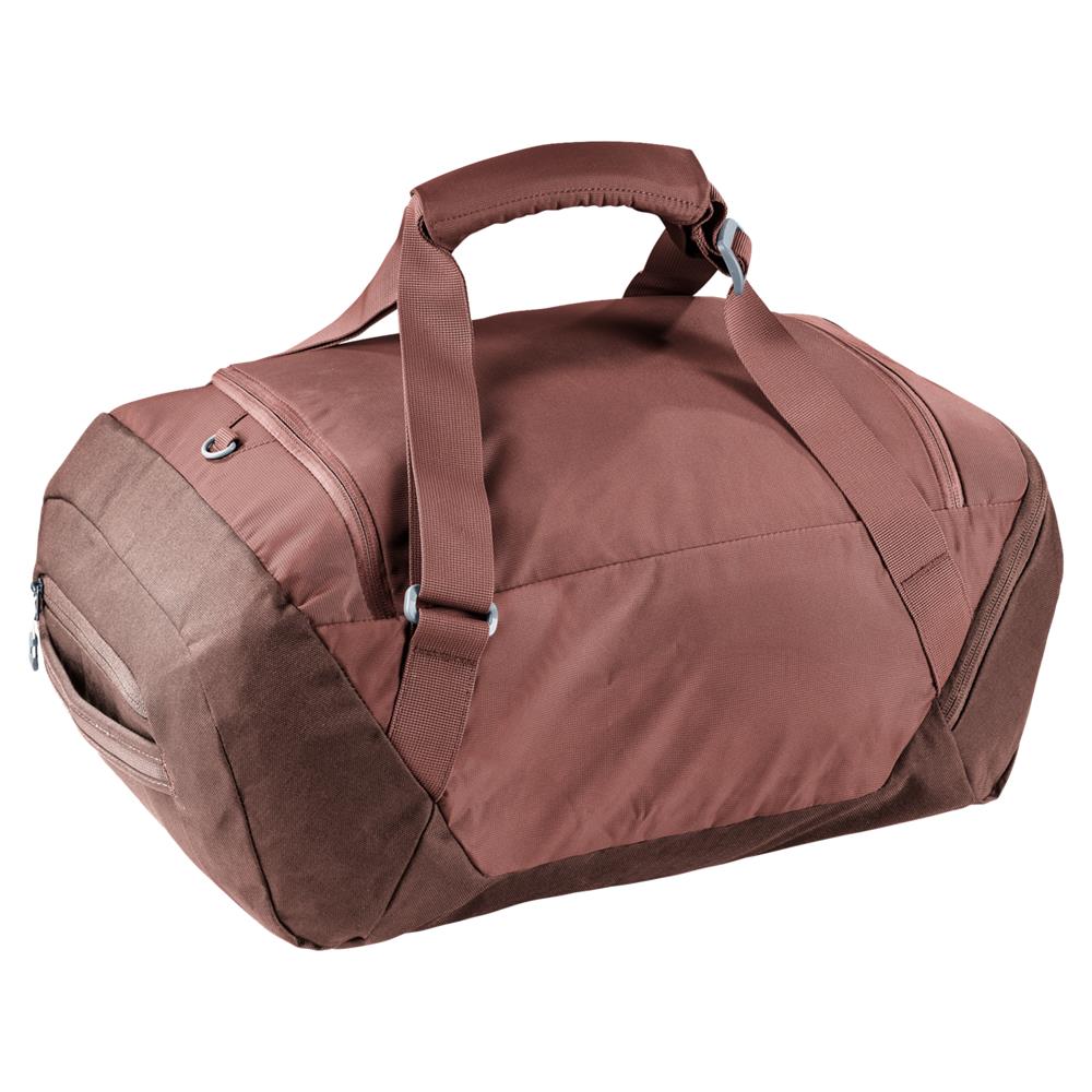 deuter Duffel 35, Reisetasche, caspia-raisin (rot), 35L, Duffelbag mit Seitentasche, Netzinnentasche