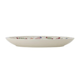 Bloomingville Caramella Teller 30,5 cm bunt Steingut Servierteller mit Bonbonmotiv Weihnachten