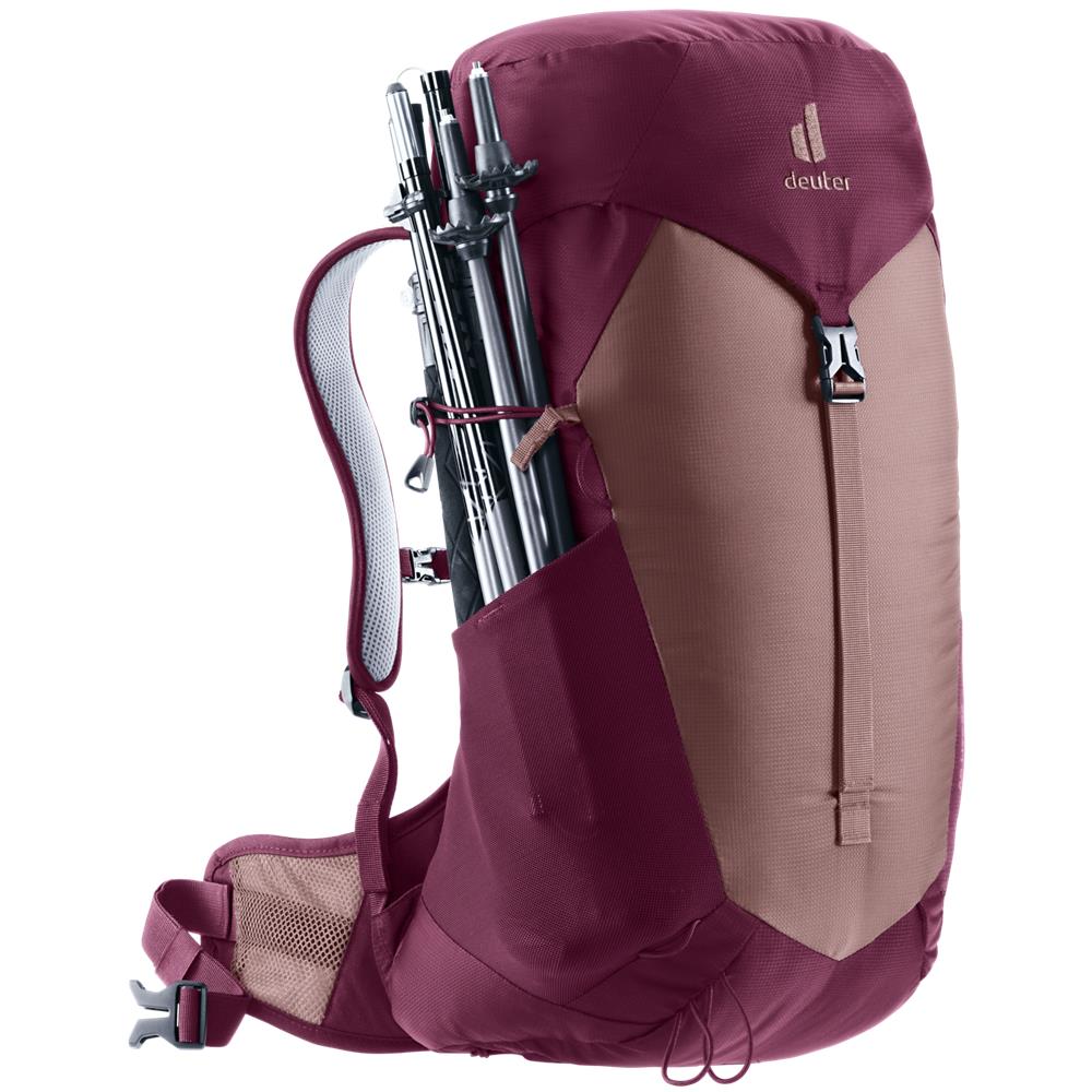 deuter AC Lite 22 SL, Wanderrucksack, ashrose-cassis (braun), 22L