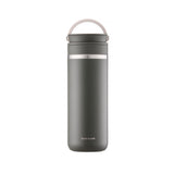 LocknLock Metro Thermobecher 475 ml Khaki - Edelstahl Tumbler auslaufsicher mit Griff