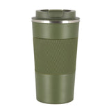 NILS Thermobecher 500 ml Edelstahl grün auslaufsicher Coffee-to-go-Becher für Camping Reisen Alltag