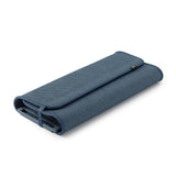 Umbra Udry Geschirr Abtropfgestell und Mikrofaser Abtropfmatte, Faltbar, Platzsparend, 61 x 45 cm, in Schieferblau