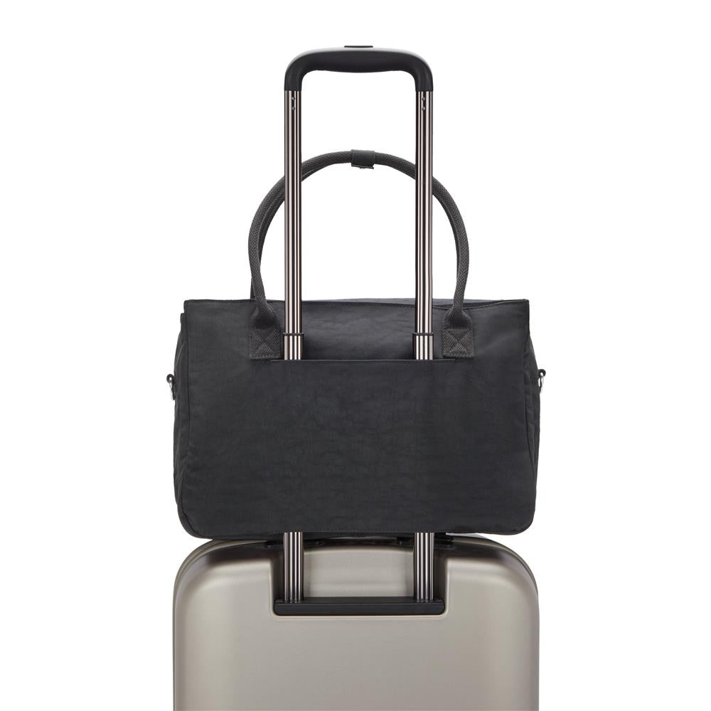 Kipling SUPERWORKER S, Laptop Tasche mit 13-Zoll-Laptopfach, Black Noir (schwarz)