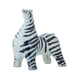 Bloomingville Zayn Deko aus Steingut in Blau – tierische Dekofigur für Wohnzimmer & Regal