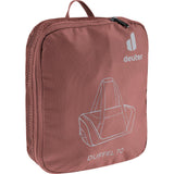 deuter Duffel 70, Reisetasche, caspia-raisin (braun), mit Seitentasche und Netzinnentasche