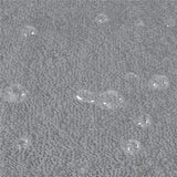 Umbra Udry Geschirr Abtropfgestell und Mikrofaser Abtropfmatte, Faltbar, Platzsparend, 61 x 45 cm, in Anthrazit